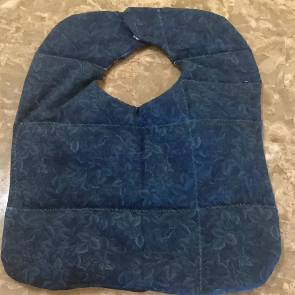 NWOT. Hand Crafted Quilted Reversible Baby Bib $12 ea. or 3/$25